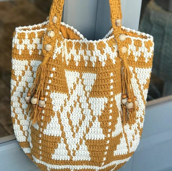 Wayuu shoulder bags, handmade crochet - Picture 2 of 8